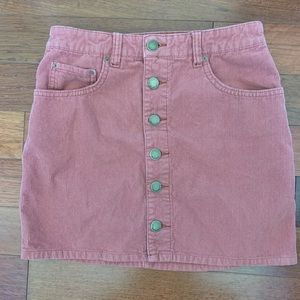 Corduroy skirt